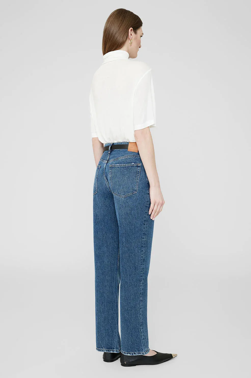 AB Corbin Tee - Off White Cashmere Blend
