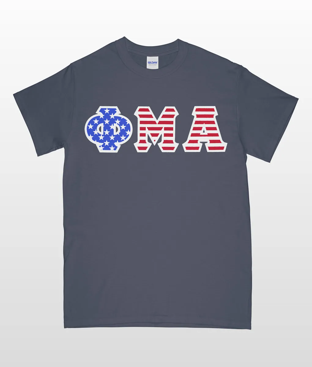 All-American Greek Letter T-Shirt