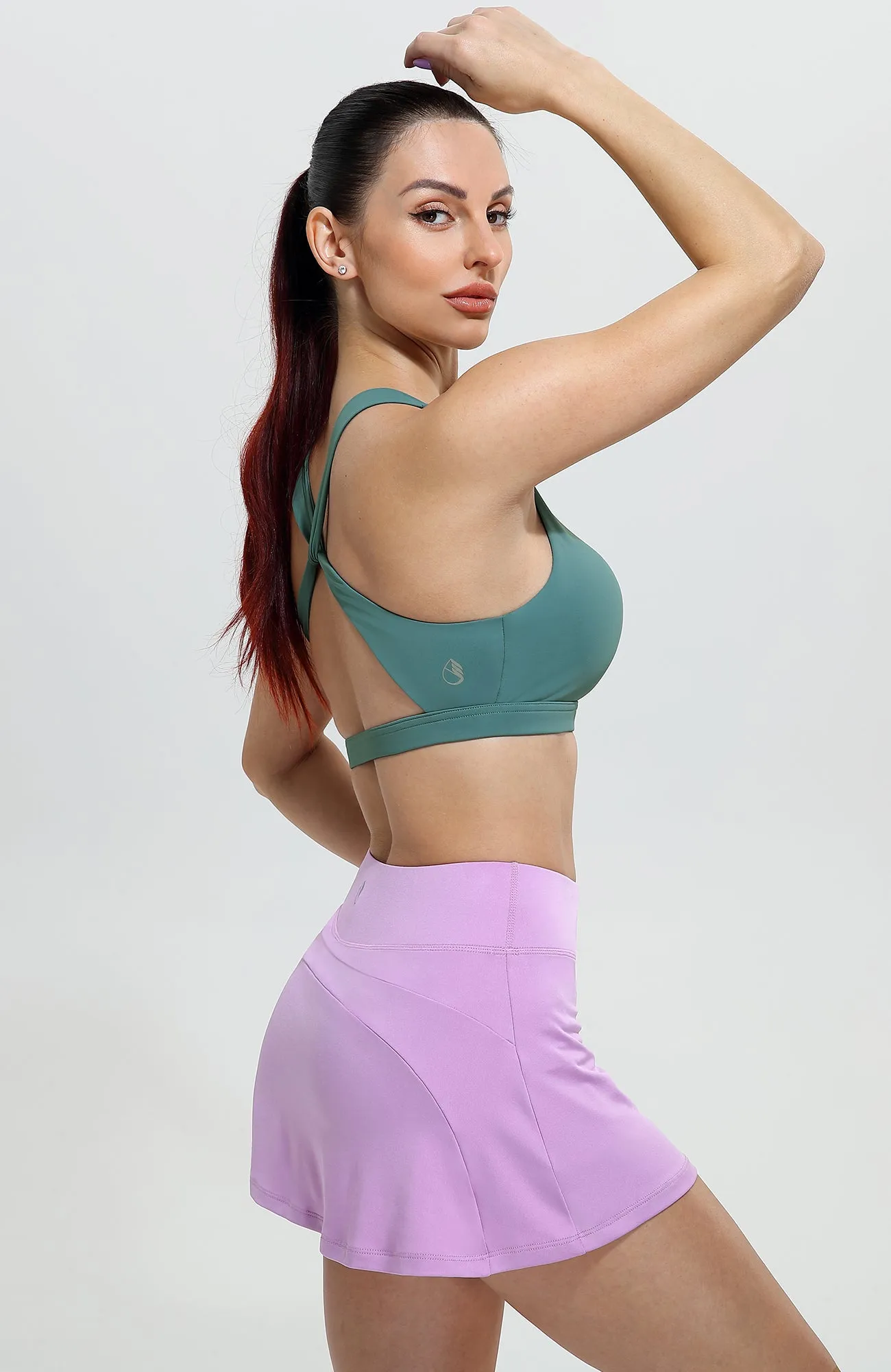 B32 icyzone Workout Sports Bras for Women - Women's Running Yoga Bra, Activewear Top, Athletic Fitness Clothes