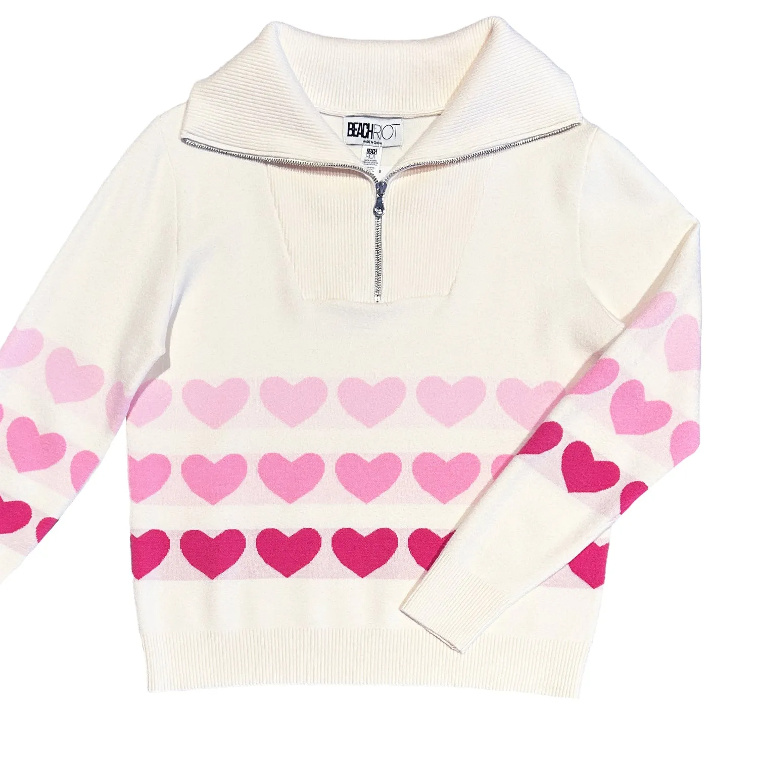 Beach Riot Monterey Heart Sweater