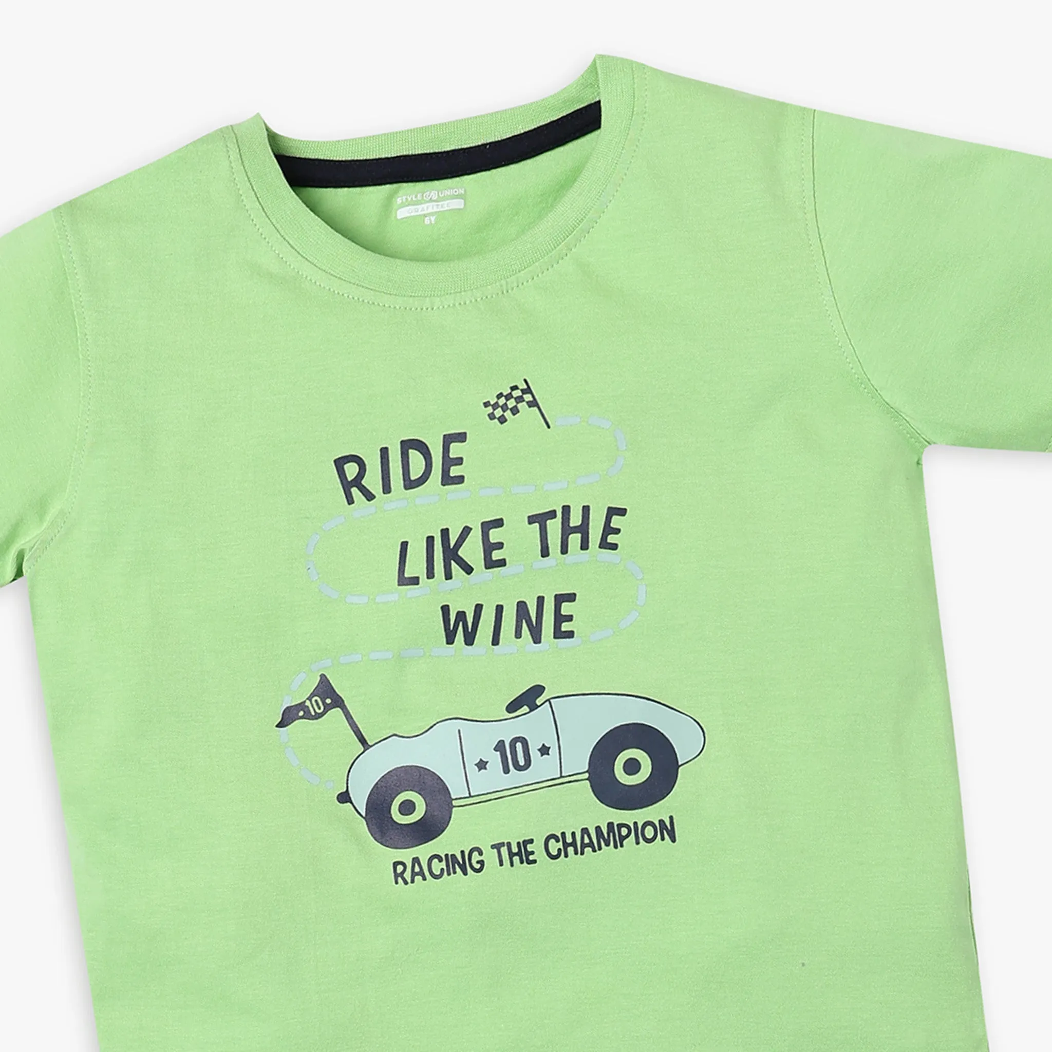 Boy's Regular Fit Graphic T-Shirt