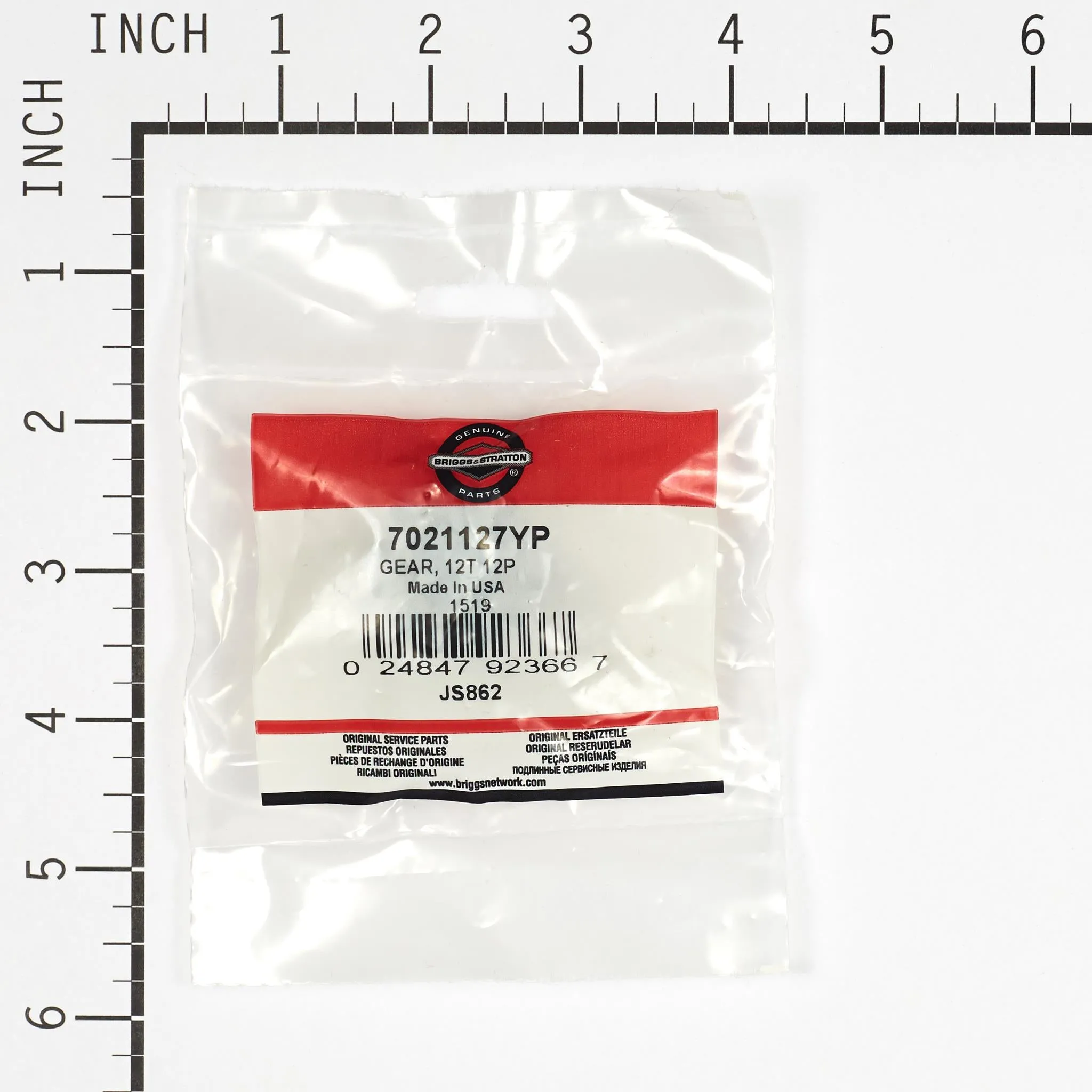 Briggs and Stratton 7021127YP Gear - 12 Tooth