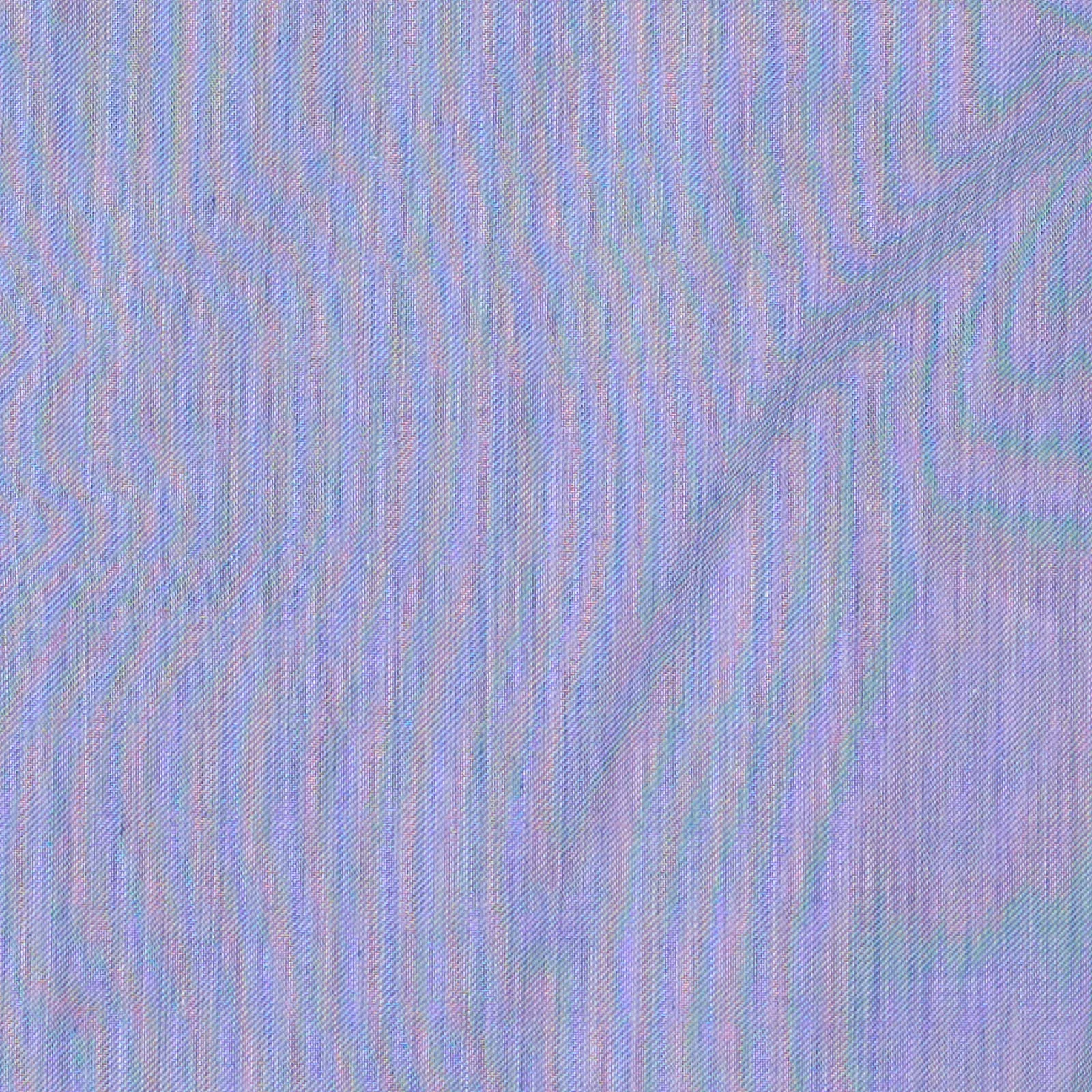 BURINI Blue End-on-end Luxury Dress Shirt EU 38 NEW US 15