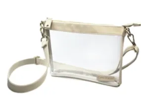 Capri Small Cross Body Clear Purse - Ole Miss Logo