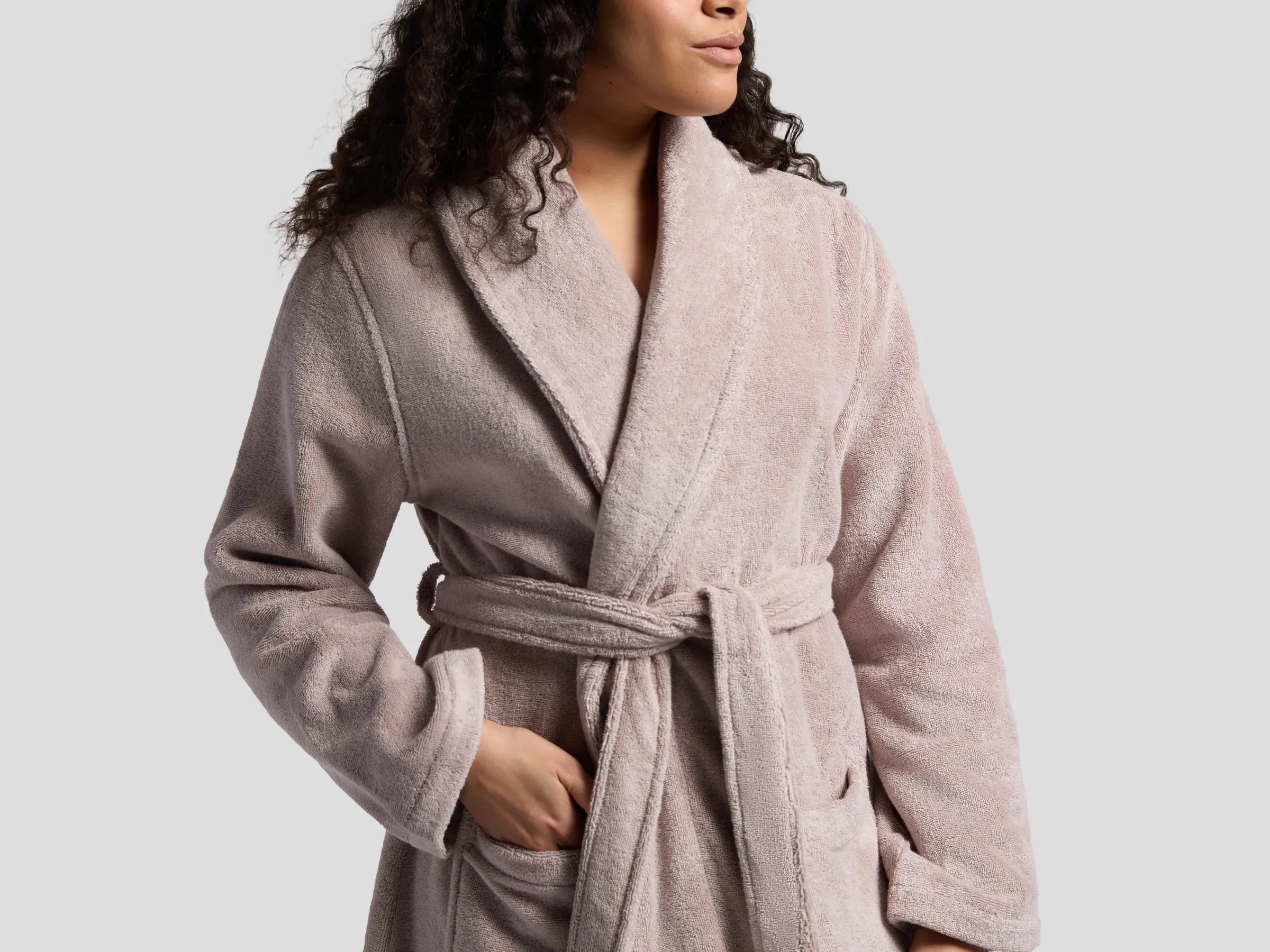 Classic Turkish Cotton Robe (Haze)