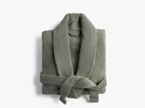 Classic Turkish Cotton Robe (Moss)