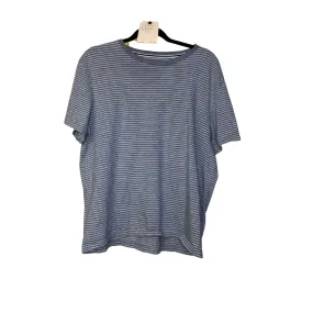 crewneck striped tee - xl