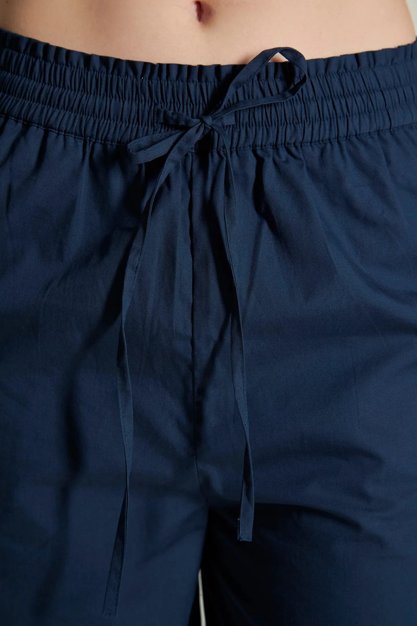 Dany Trouser|Straight Fit Cotton Pants