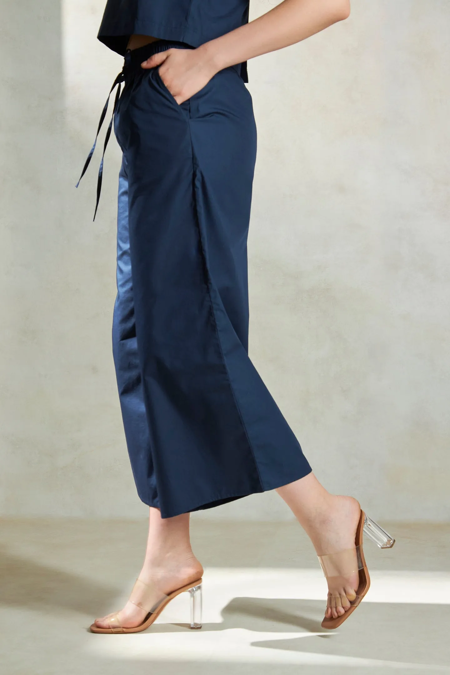 Dany Trouser|Straight Fit Cotton Pants