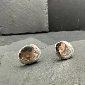 Drop Studs: Silver