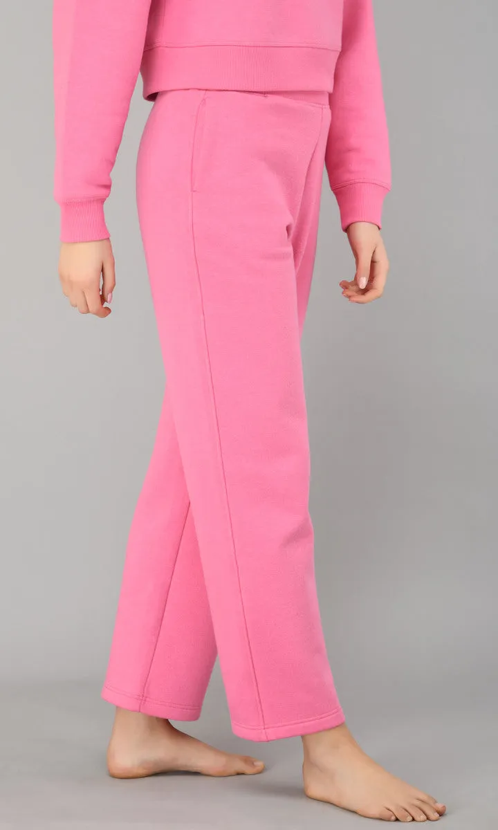 Feisty Pink Fleece Lounge Set