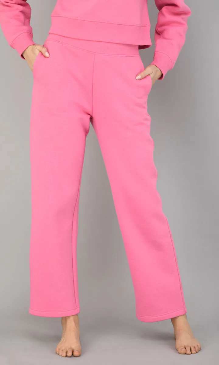 Feisty Pink Fleece Lounge Set