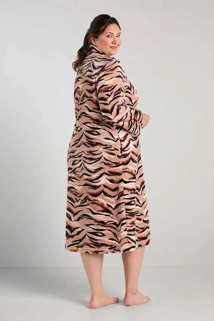 Fleece Long Robe