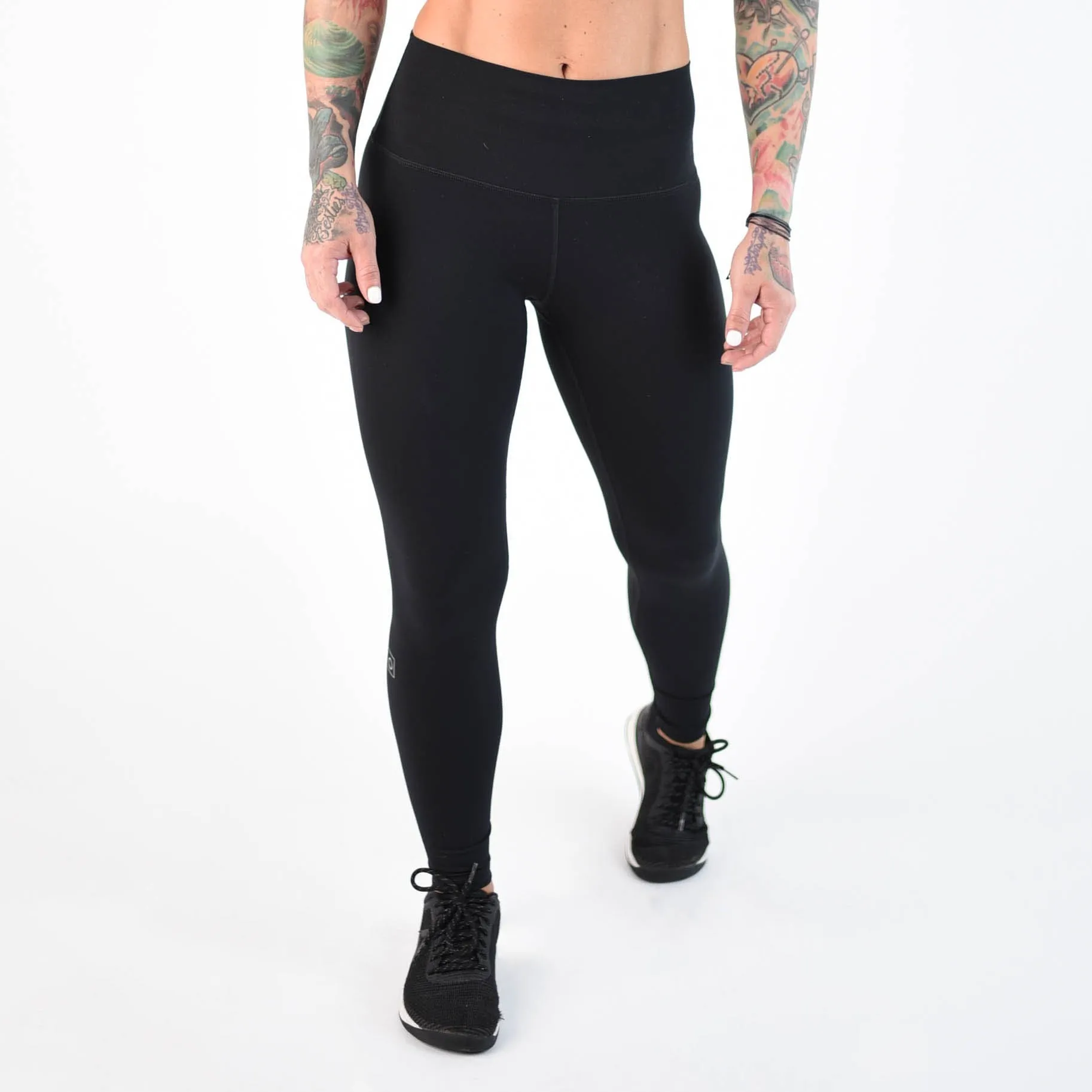 FLEO El Toro 28" Black Leggings (Bounce)