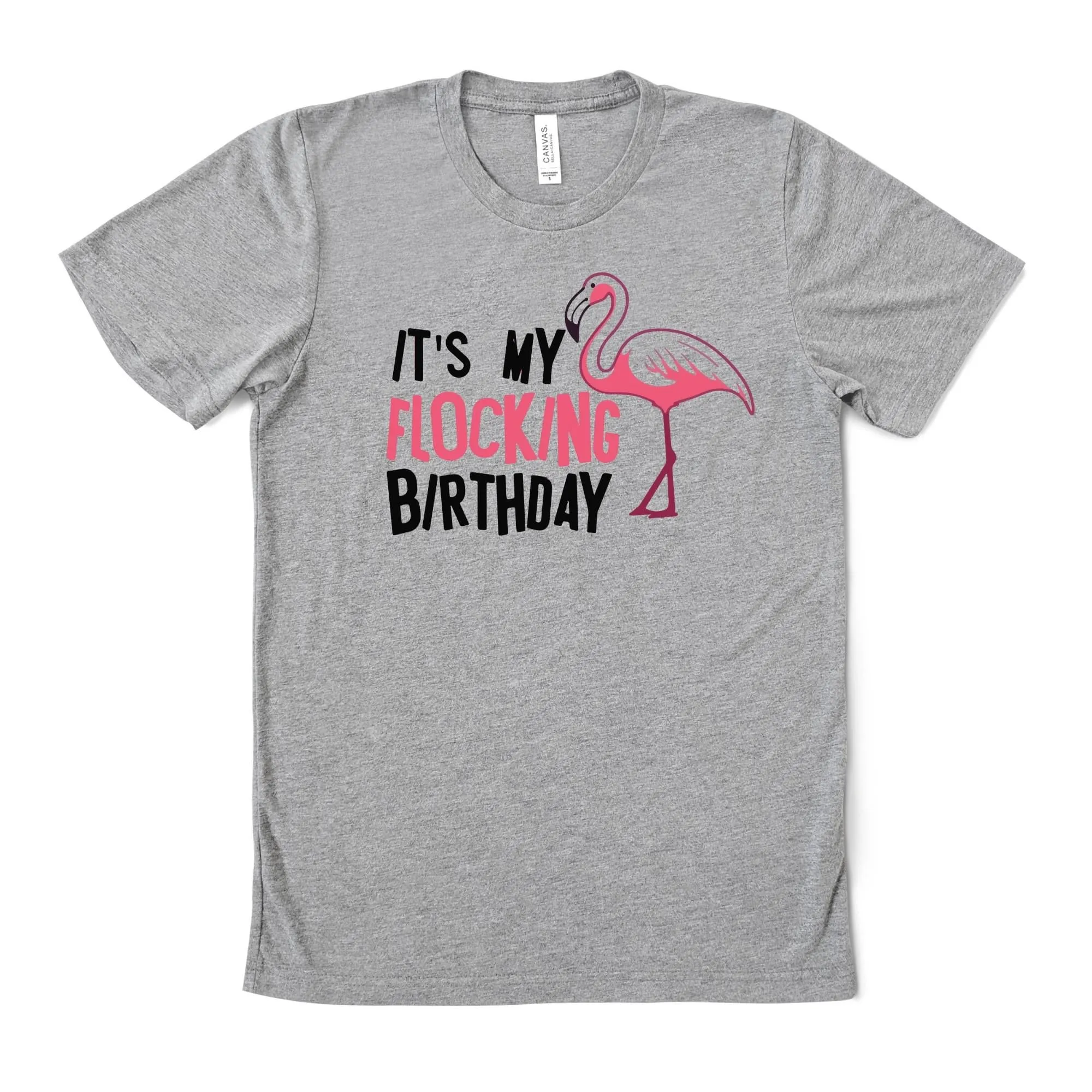 Flocking Birthday Graphic Tee