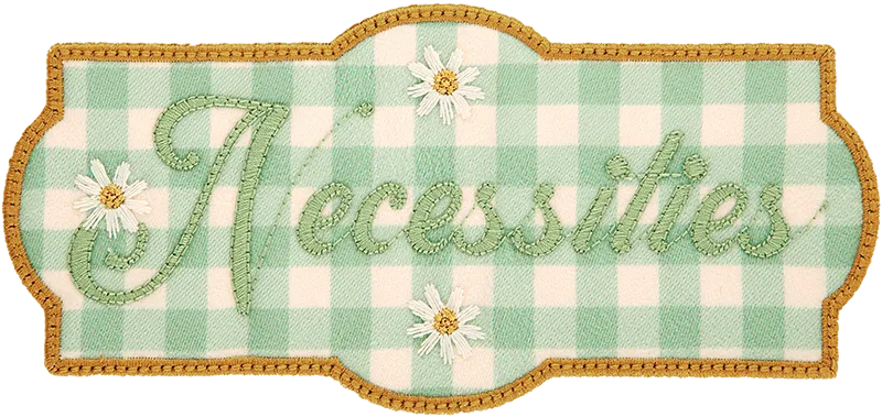 Gingham Necessities Patch