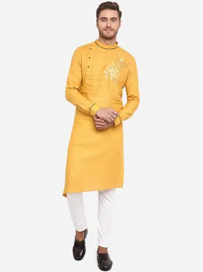 Golden Yellow Kurta | Azania