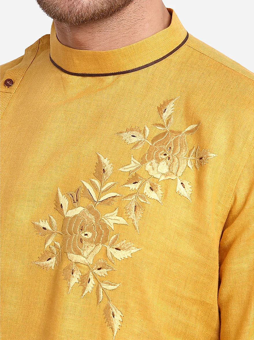 Golden Yellow Kurta | Azania