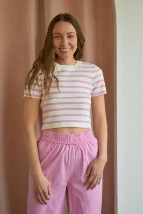 Hal Striped Baby Tee- 2 Colors!