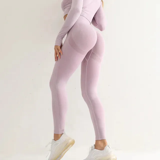 High-Waisted Seamless Leggings