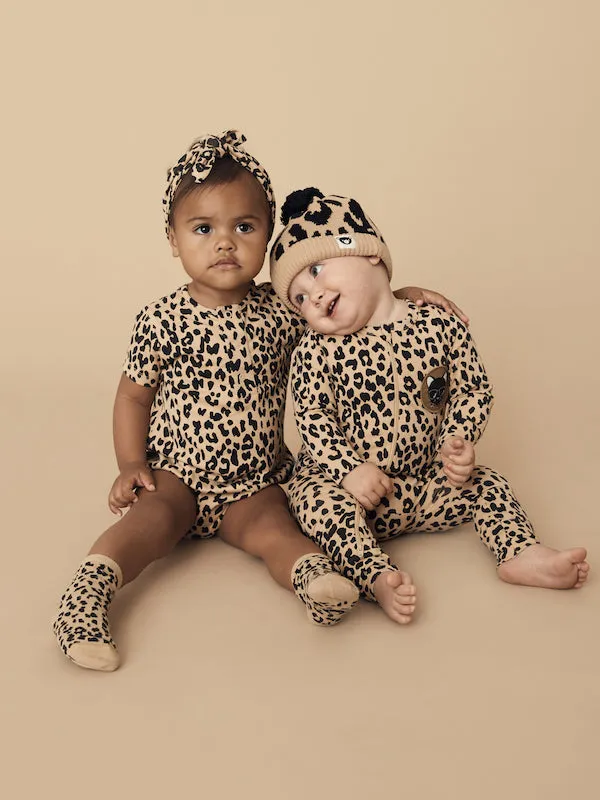 Huxbaby Leopard/Monster 2PK Socks