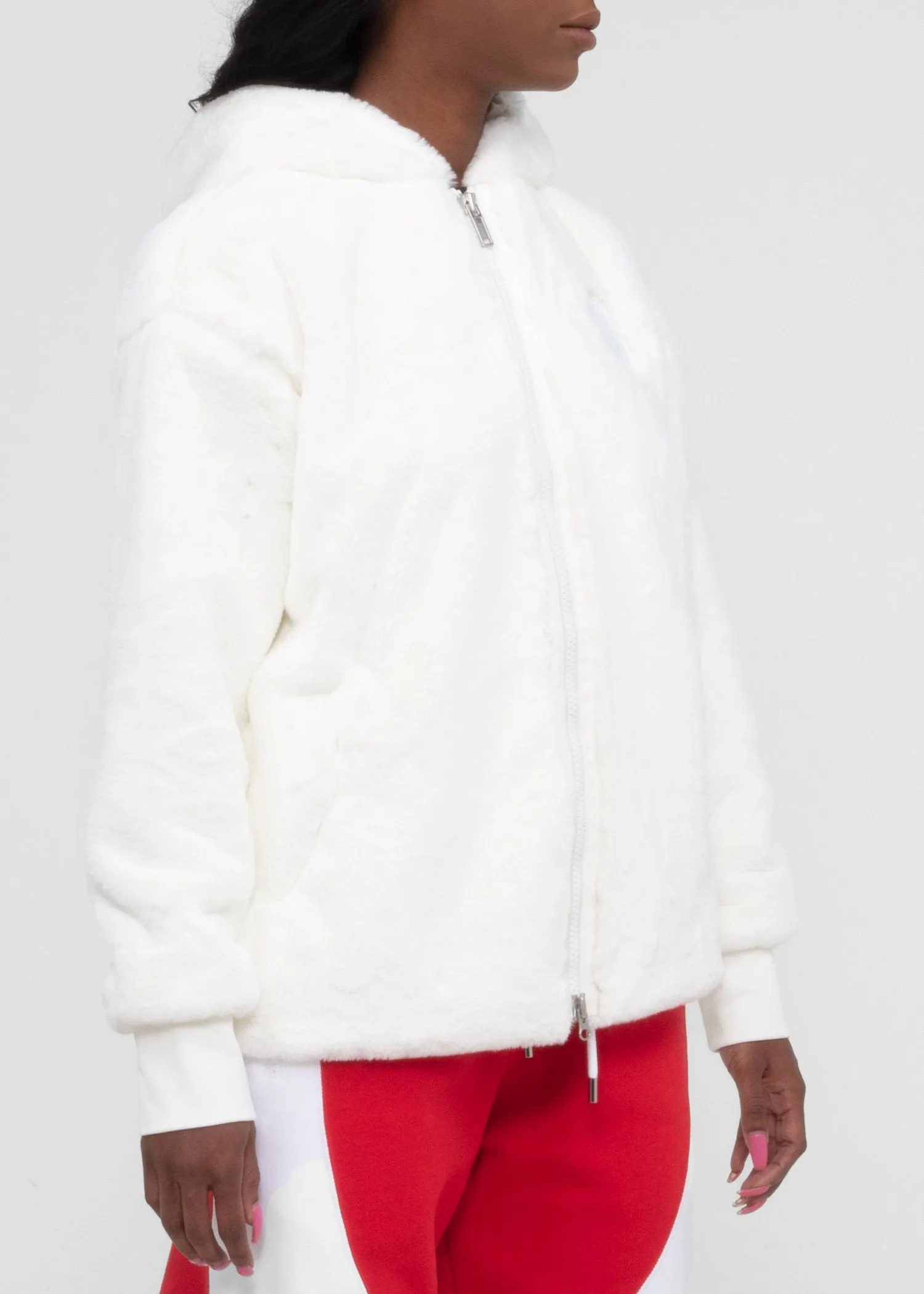 JORDAN: WOMEN'S AIR JORDAN PSG JACKET [WHITE]