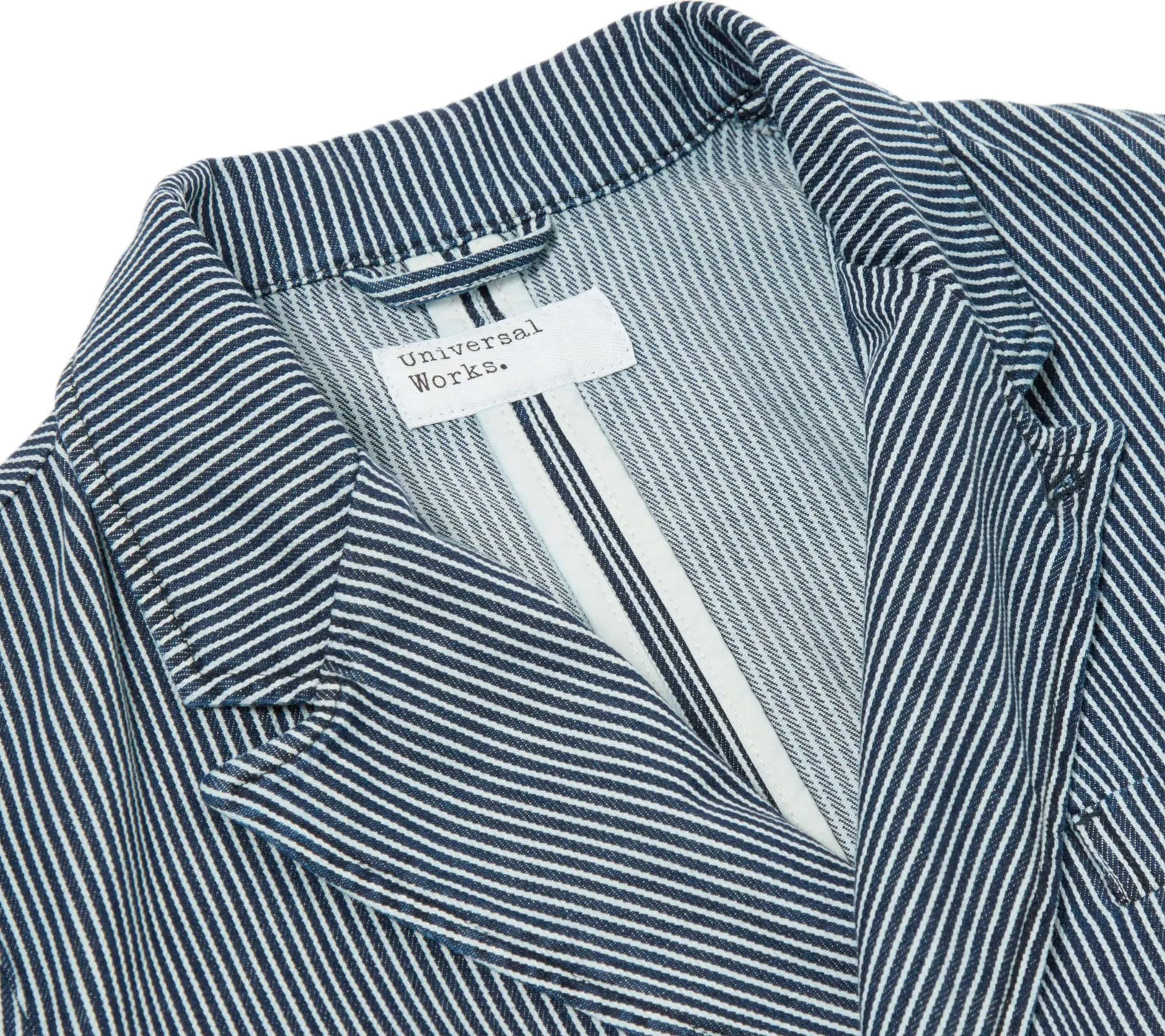 Manor Jacket | Indigo Hickory Stripe Denim