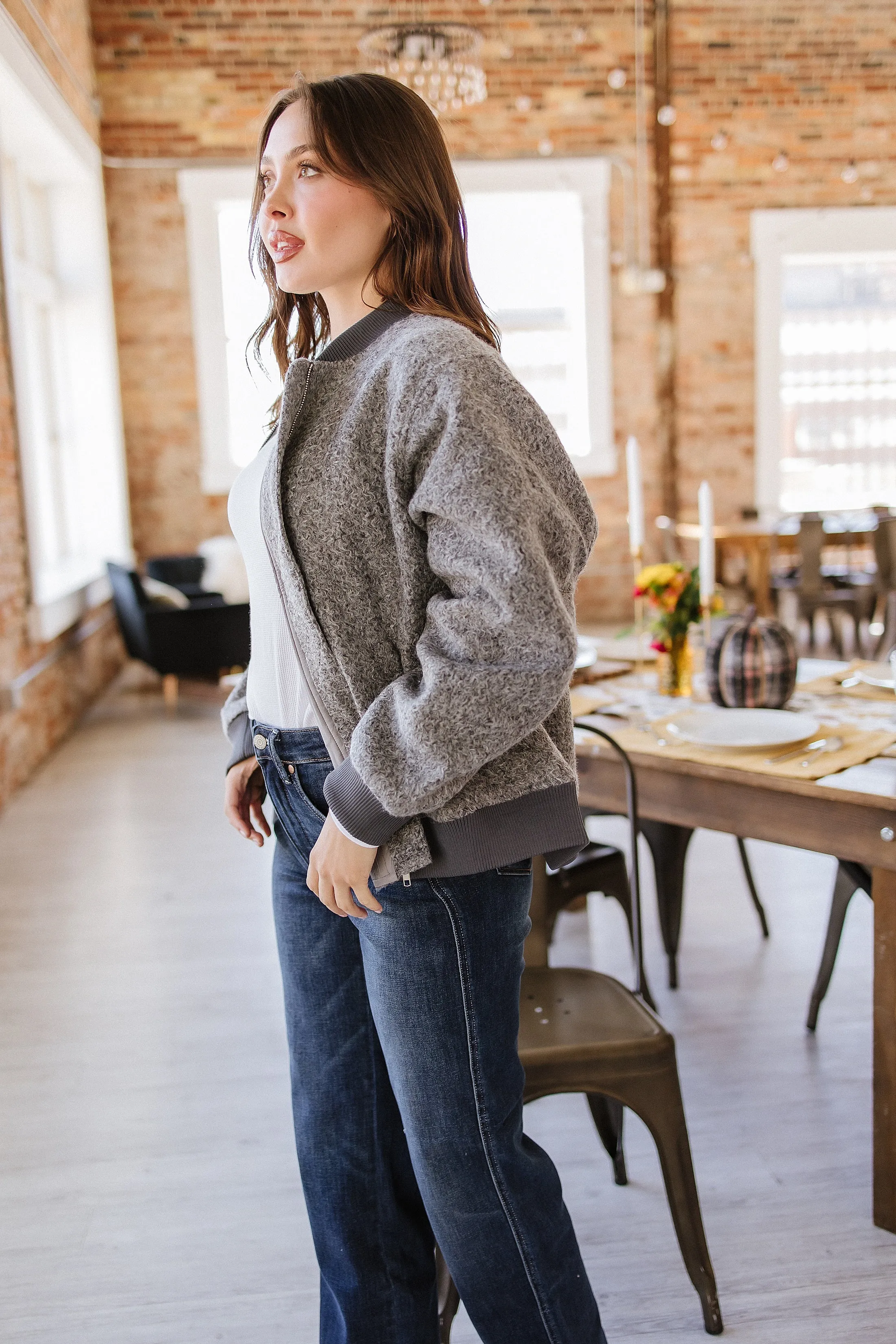 Marshal Zip Up Fuzzy Jacket | S-XL | PRE ORDER