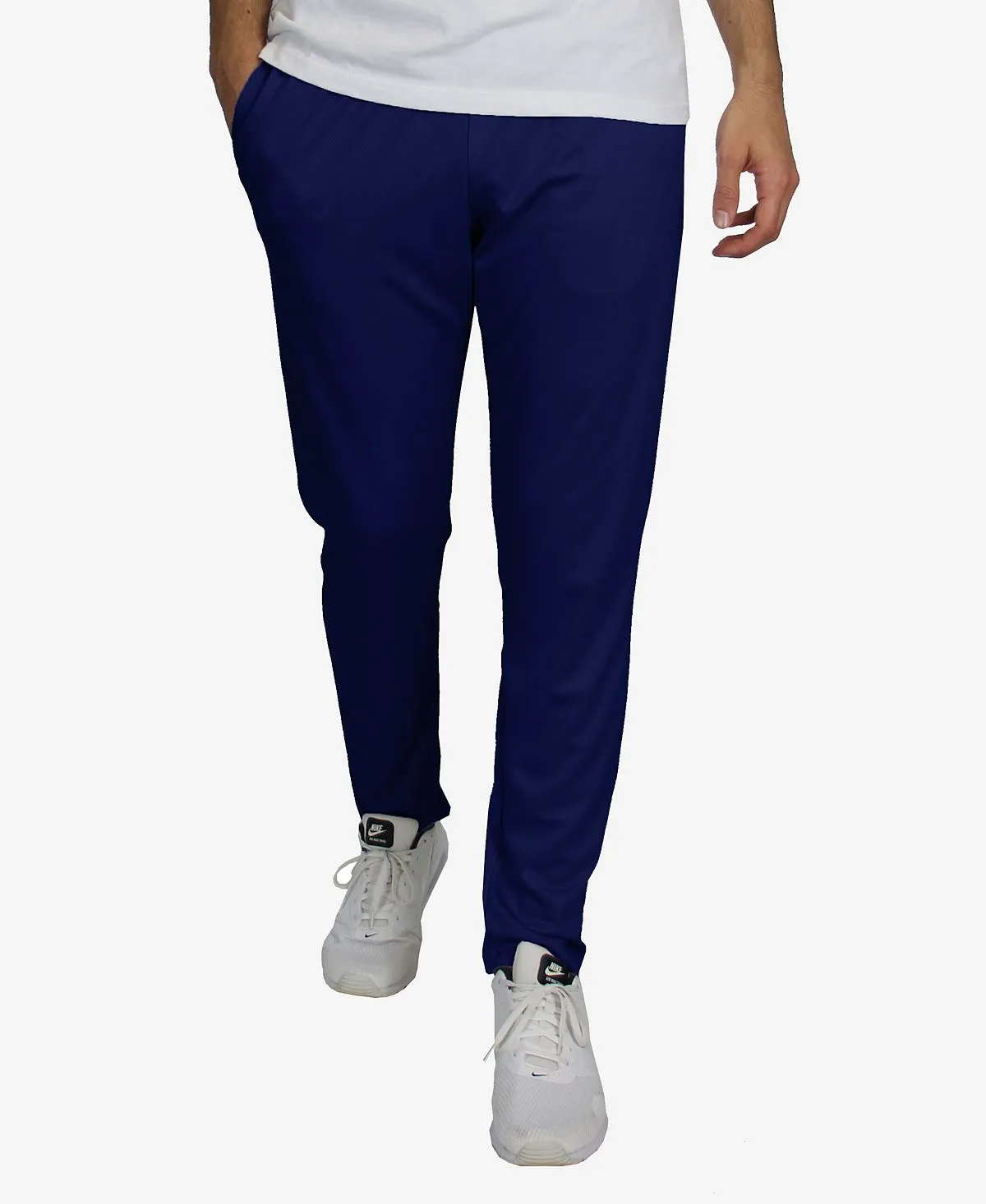 Men's dry fit active Galaxy By Harvic wicking sweatpants, blue