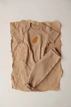 Pineapple Short Sleeve-Pant Set