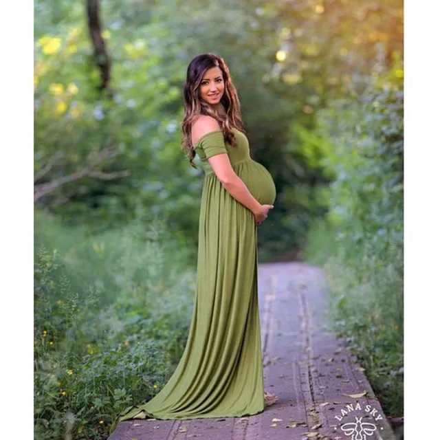 Pregnancy Clothes Maxi Maternity photography Dress