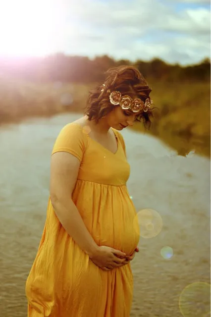 Pregnancy Clothes Maxi Maternity photography Dress