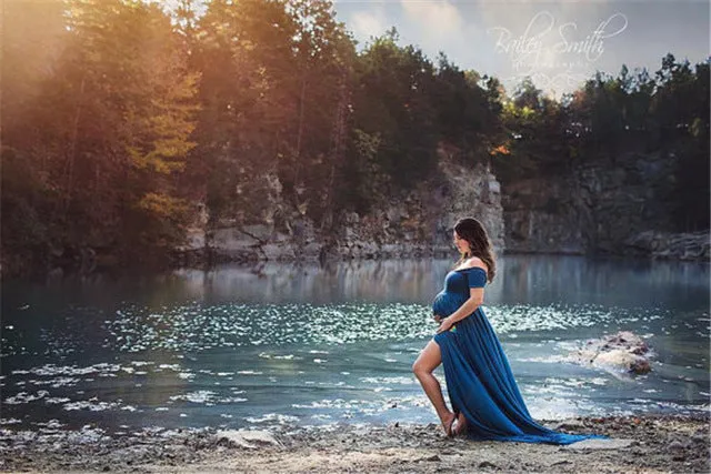 Pregnancy Clothes Maxi Maternity photography Dress