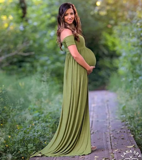 Pregnancy Clothes Maxi Maternity photography Dress