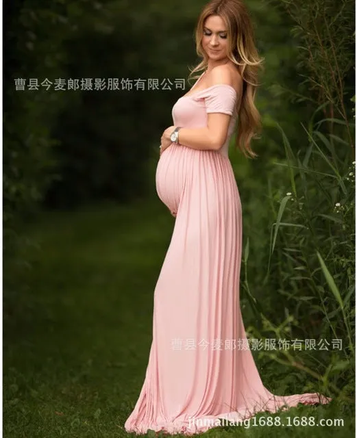 Pregnancy Clothes Maxi Maternity photography Dress