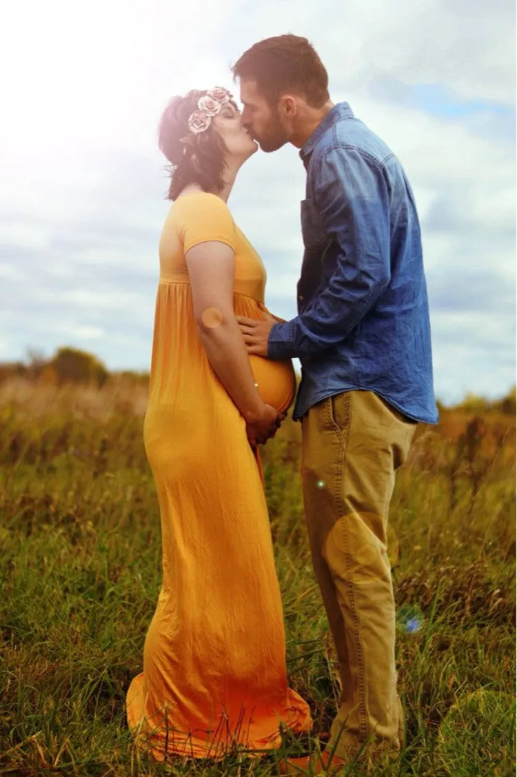 Pregnancy Clothes Maxi Maternity photography Dress