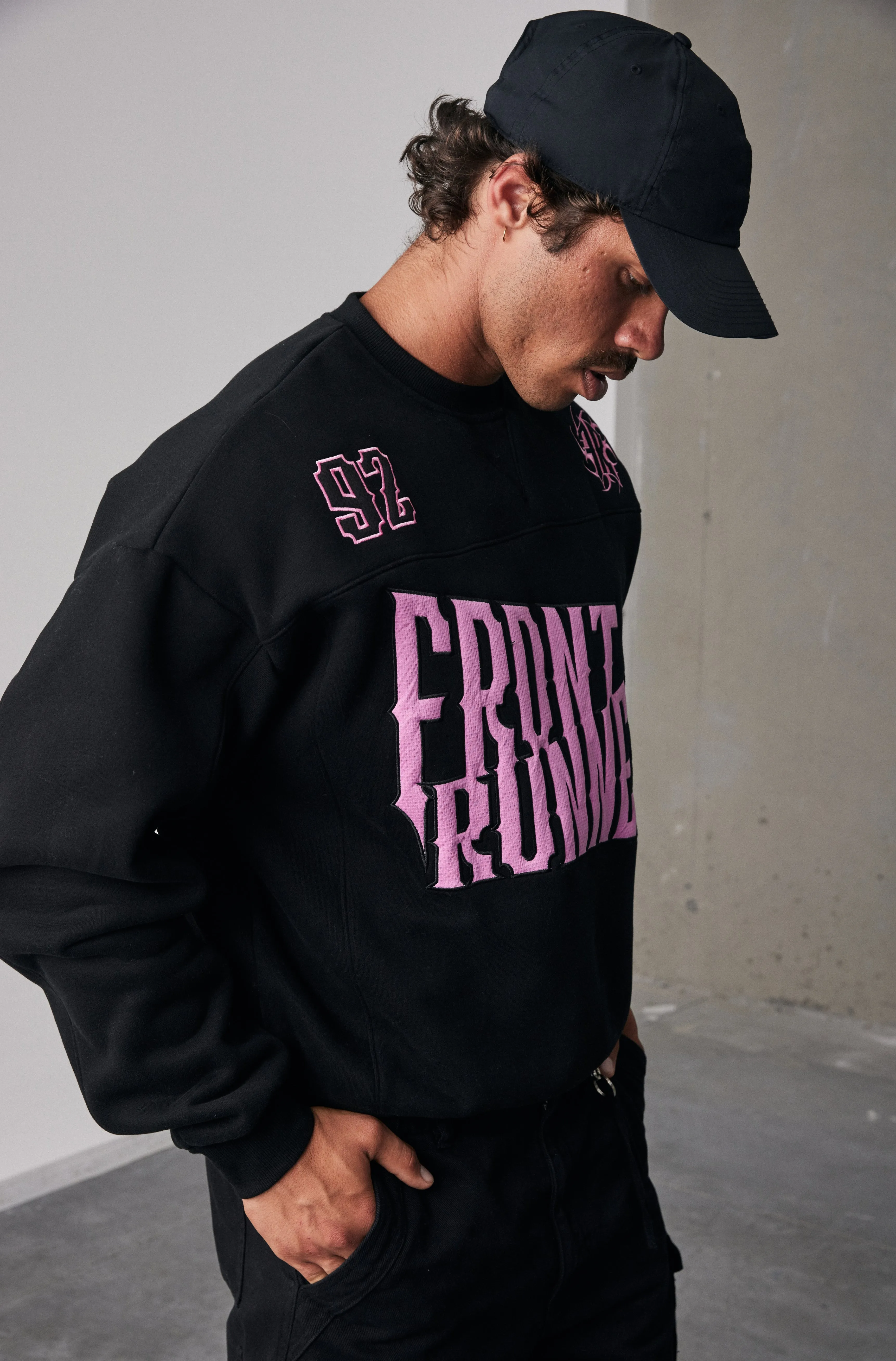 Pyro Crewneck - Black Candy