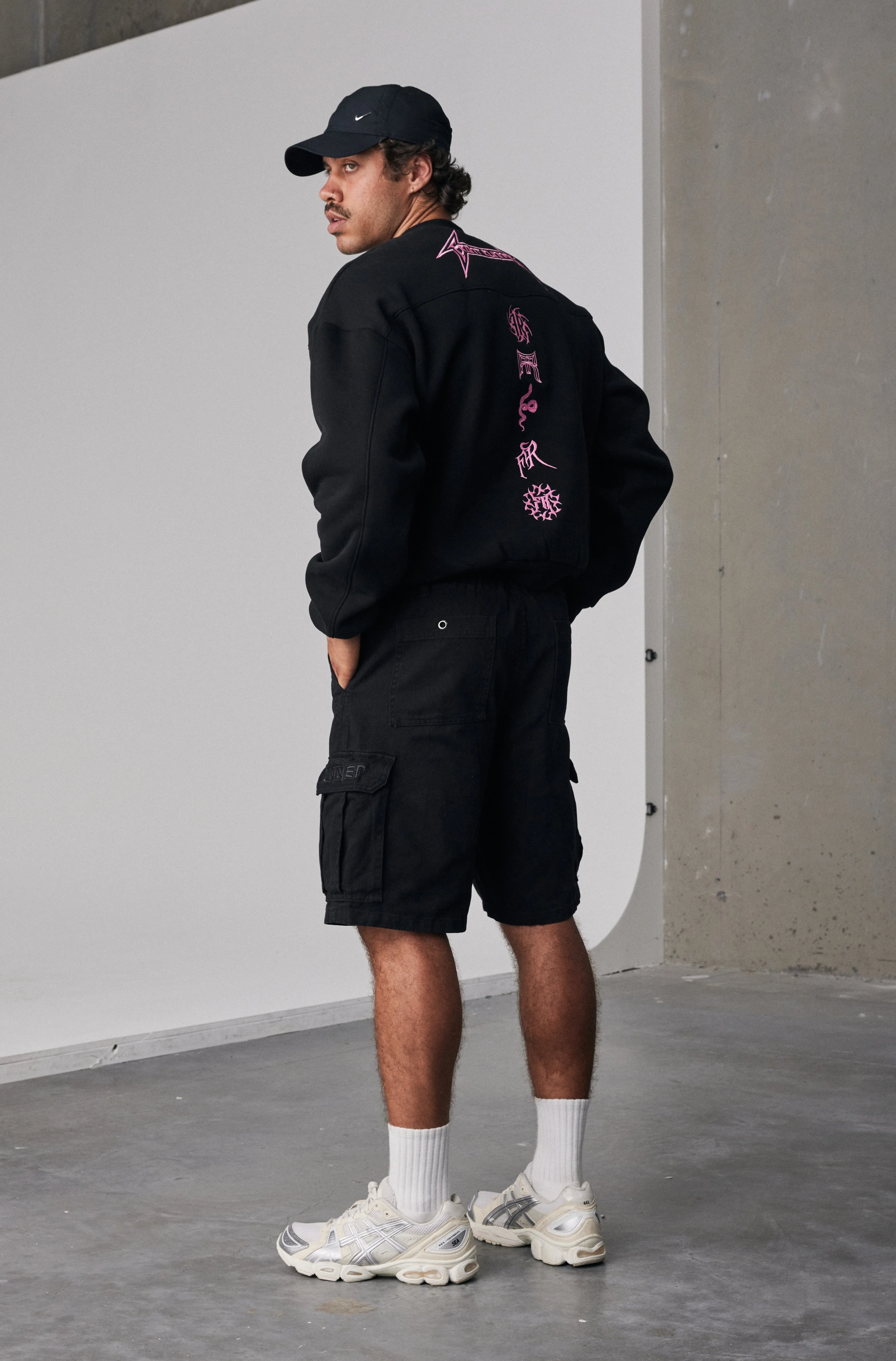 Pyro Crewneck - Black Candy