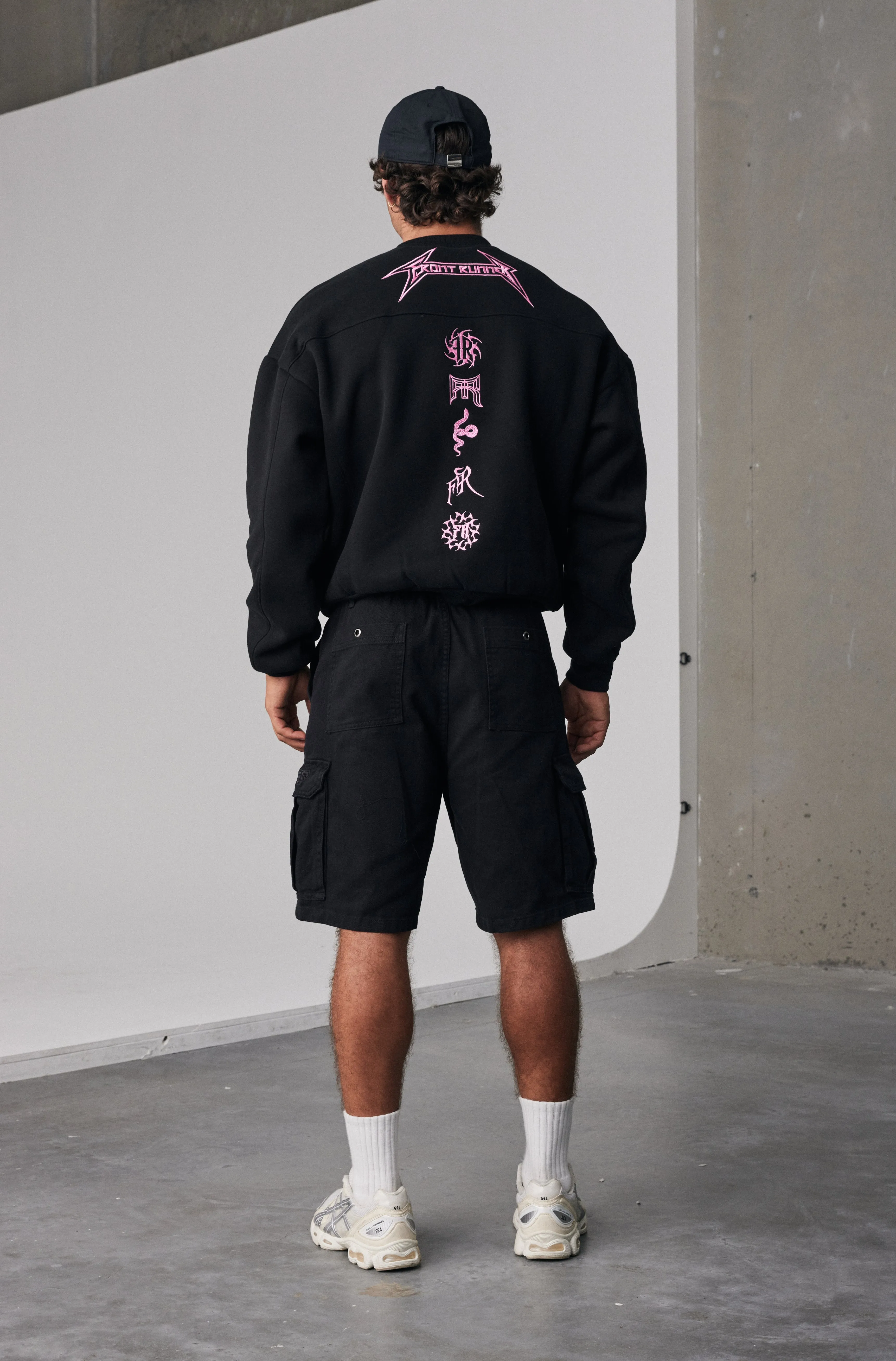Pyro Crewneck - Black Candy