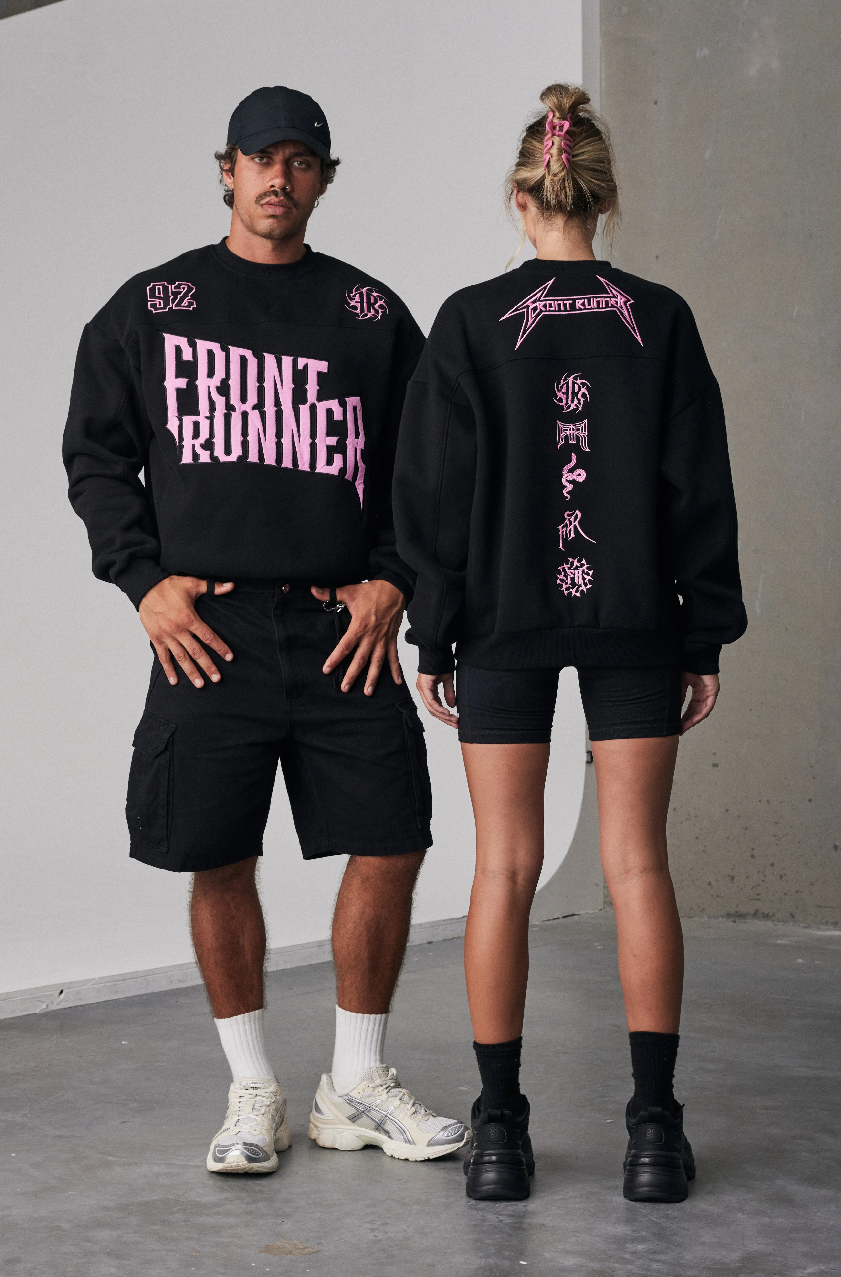 Pyro Crewneck - Black Candy