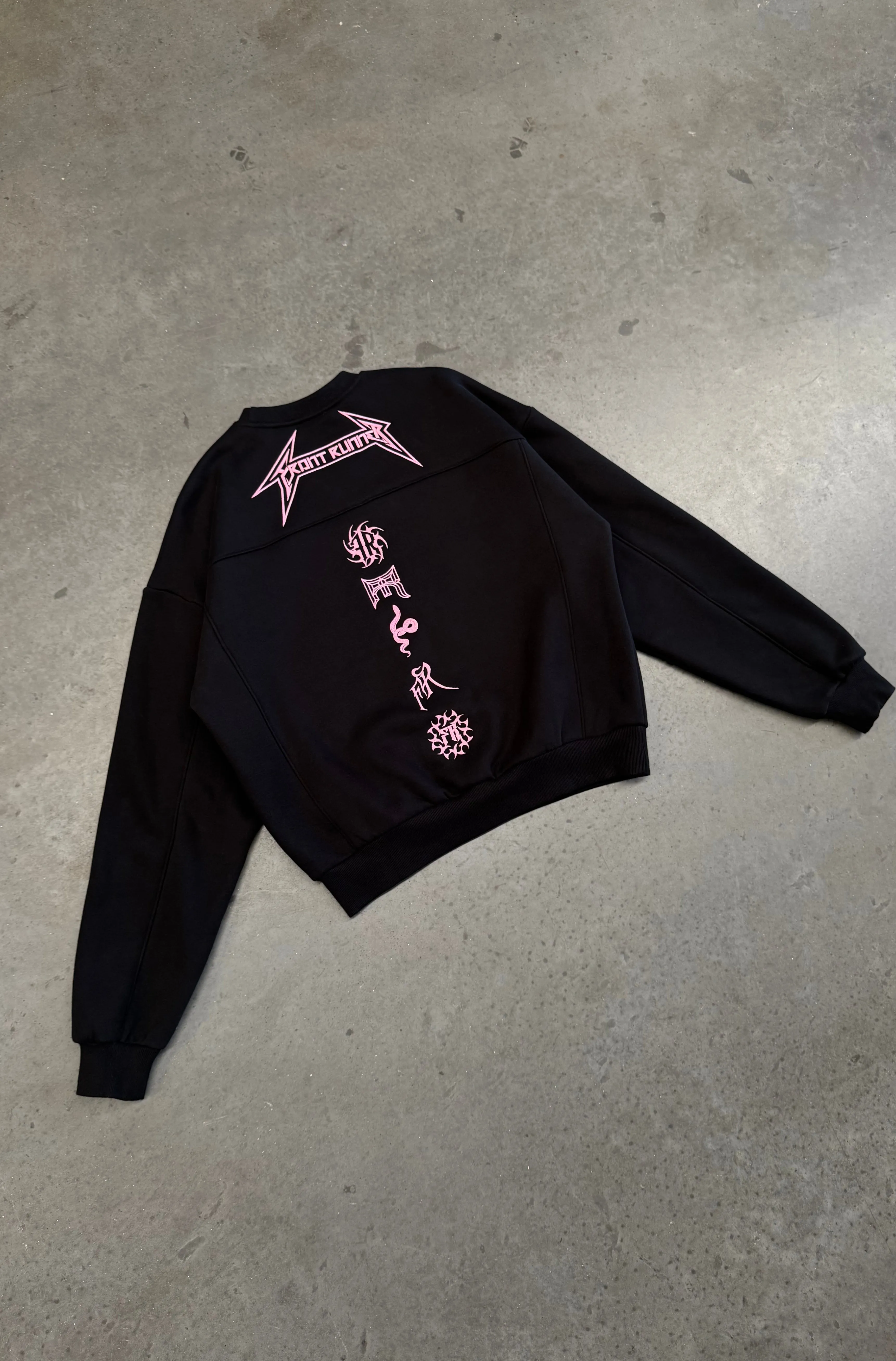 Pyro Crewneck - Black Candy