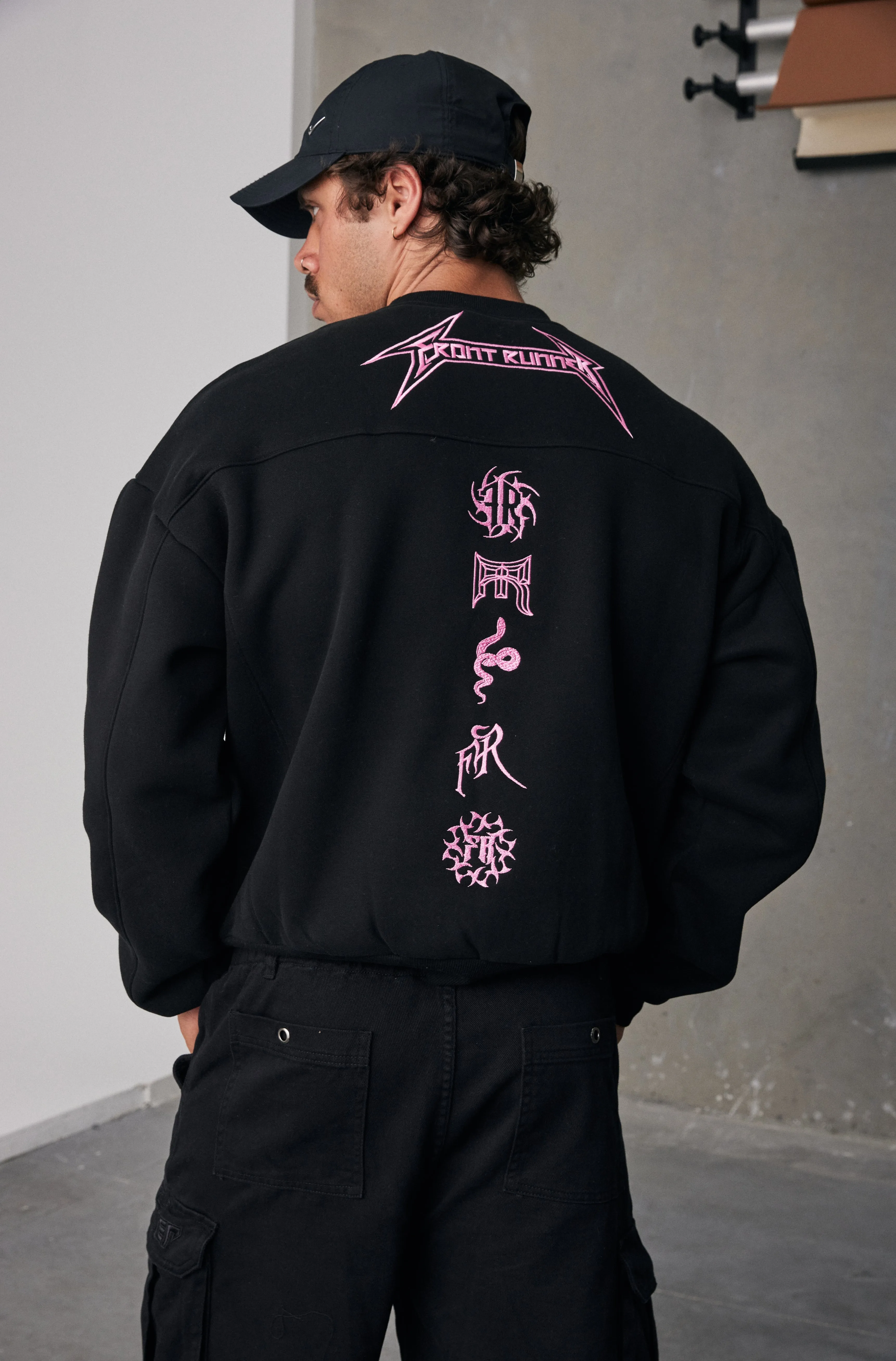 Pyro Crewneck - Black Candy