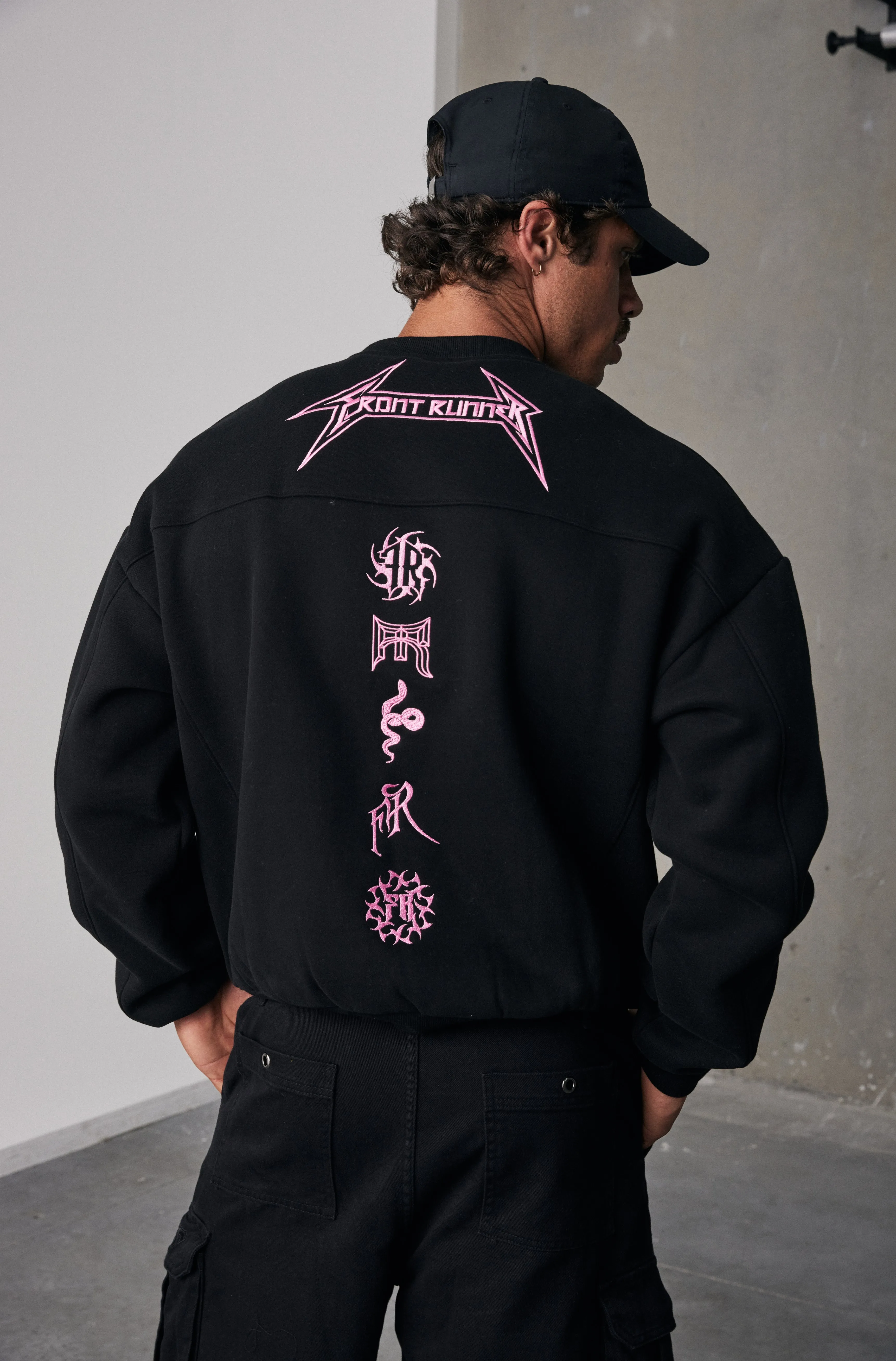 Pyro Crewneck - Black Candy