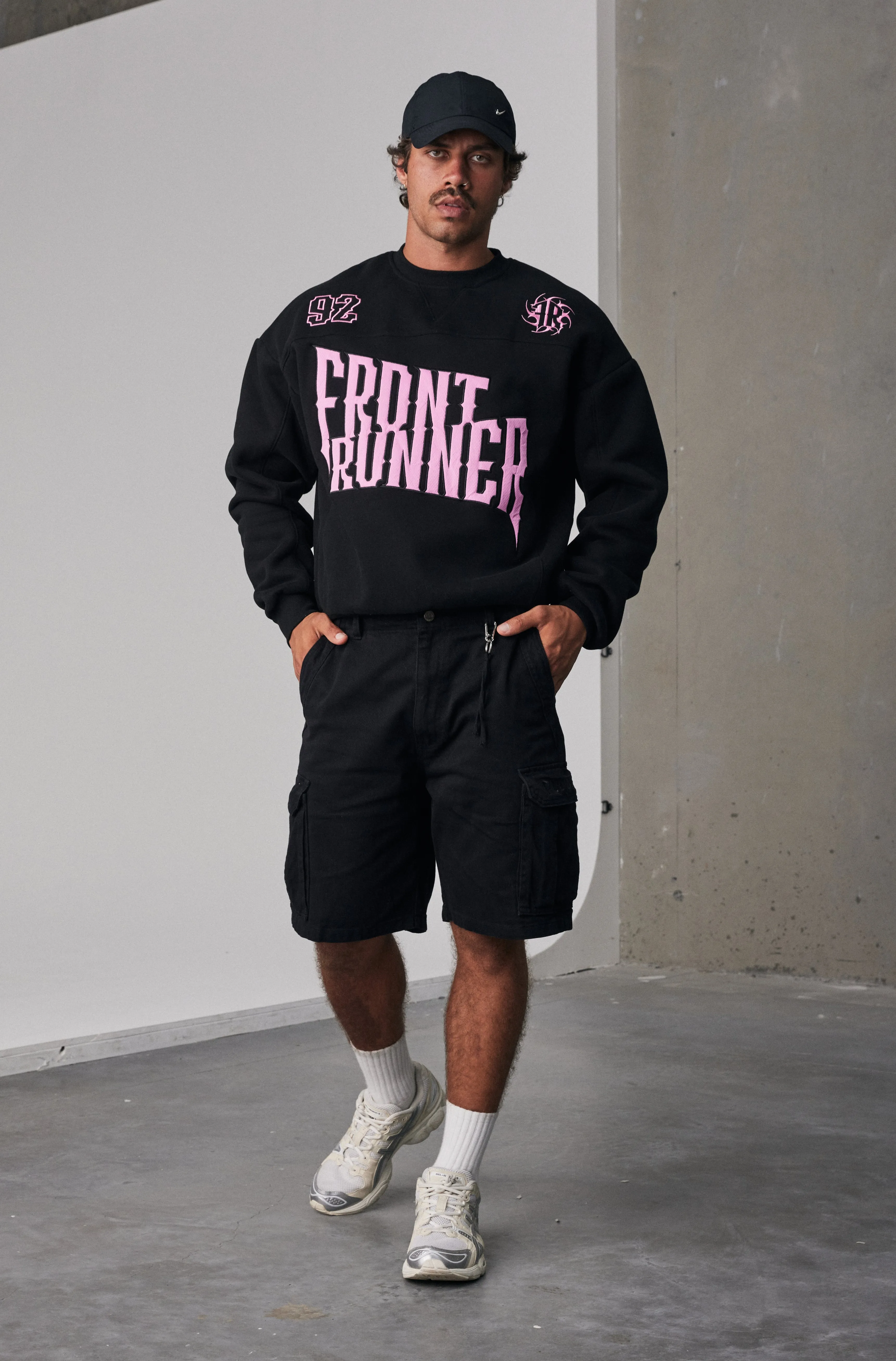 Pyro Crewneck - Black Candy