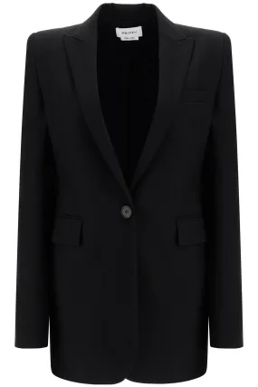 "gabardine jacket with chain 802299 QJADK BLACK