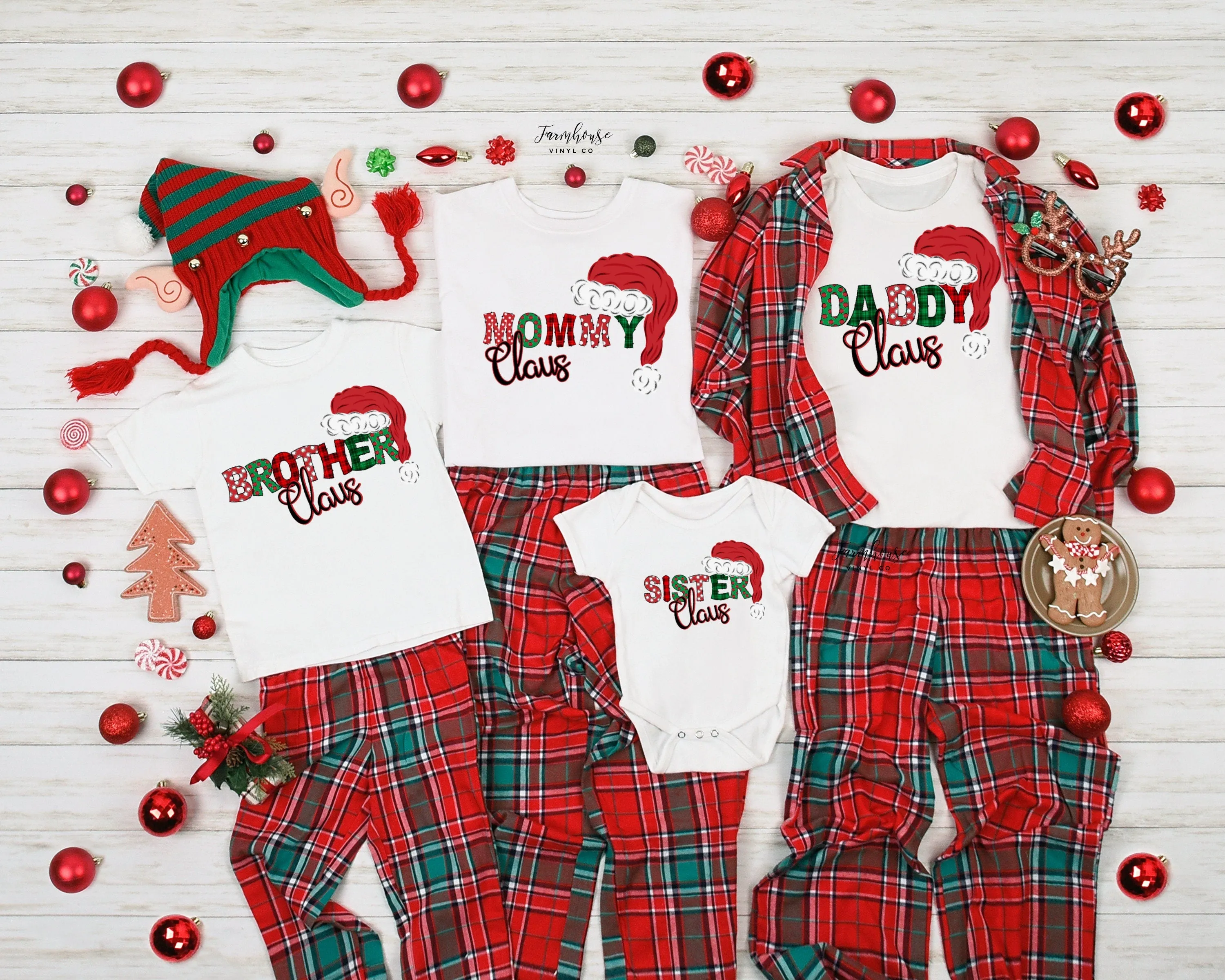 Santa Group Christmas Shirt