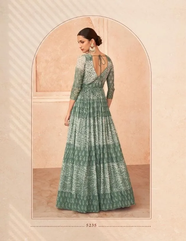 SAYURI DESIGNER FLORAL 5233 SERIES SALWAR SUIT