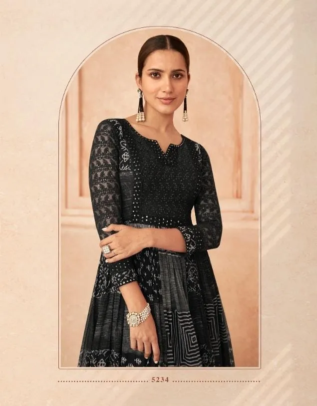 SAYURI DESIGNER FLORAL 5233 SERIES SALWAR SUIT