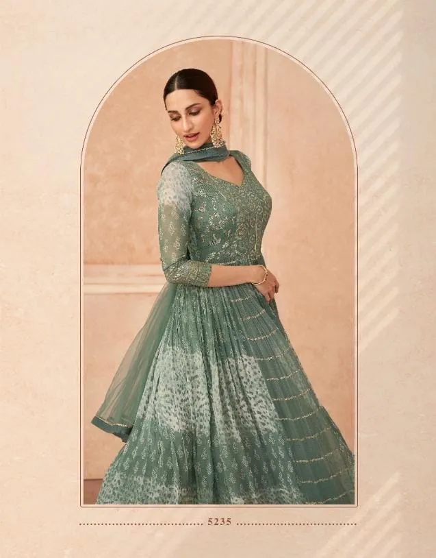 SAYURI DESIGNER FLORAL 5233 SERIES SALWAR SUIT
