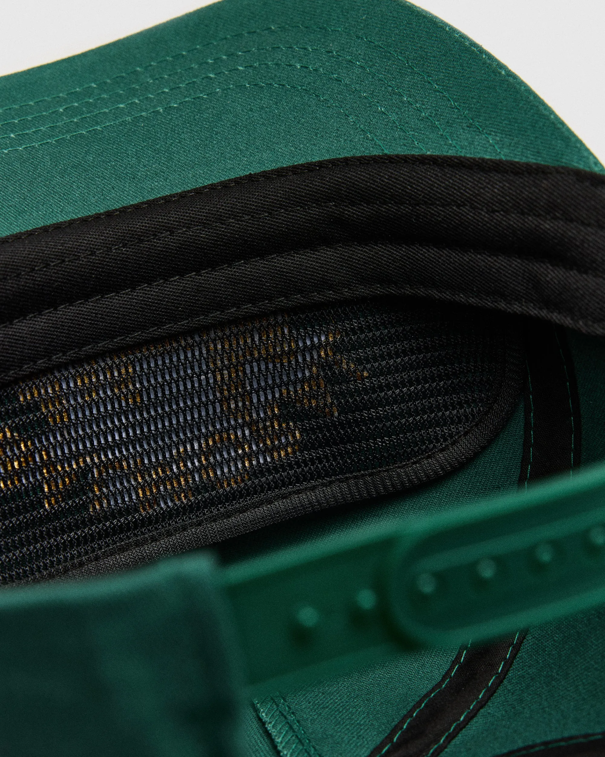 Skyline 5-Panel Hat - Forest / Gold